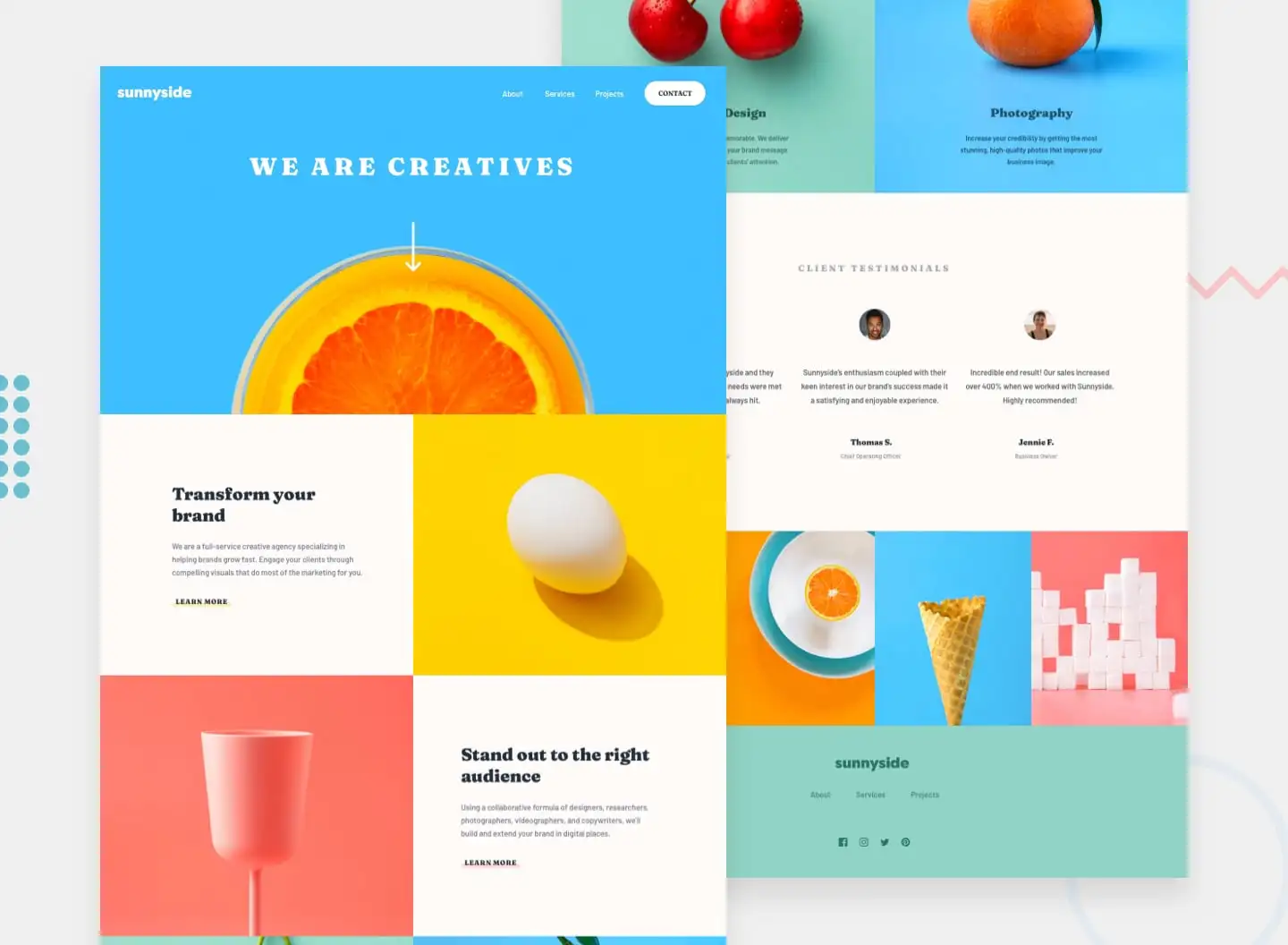 Sample Landing Page